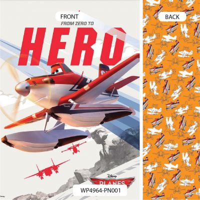 Wrapping Paper - Disney - Planes - Dusty - From Zero To Hero